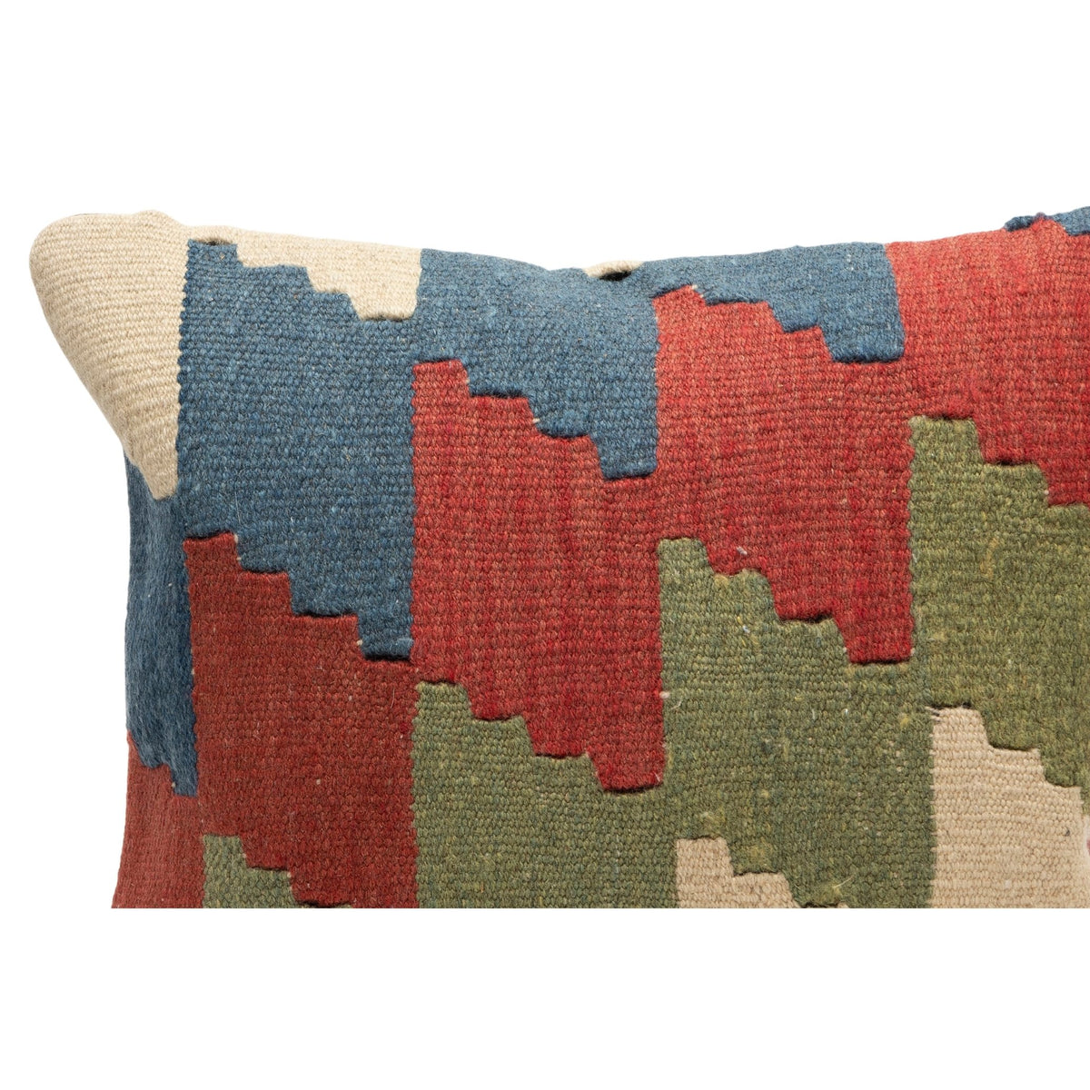 Vintage Handwoven Turkish Kilim Pillow Cover