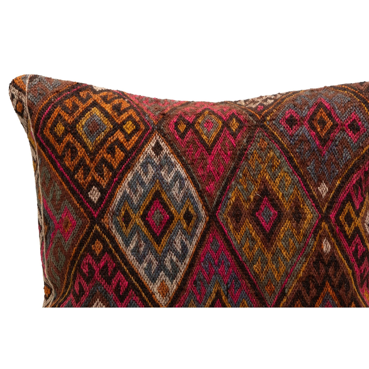 Oriental Kilim Throw Pillow Case 16" x 16"