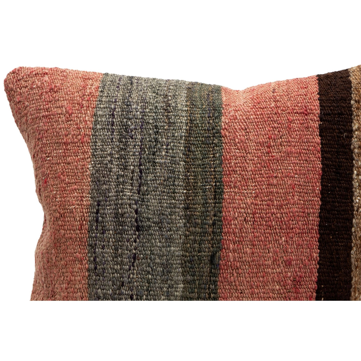 Handmade Kilim Throw Pillow Cover 16" x 16"