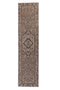 3'2" x 13'1" Neutral Vintage Runner Rug