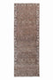 3'3" x 9'4" Neutral Vintage Kitchen Entryway Runner Rug