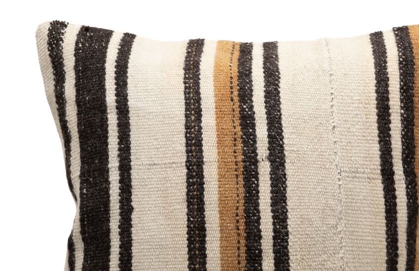 Handmade Striped Kilim Pillow Case 20" x 20"