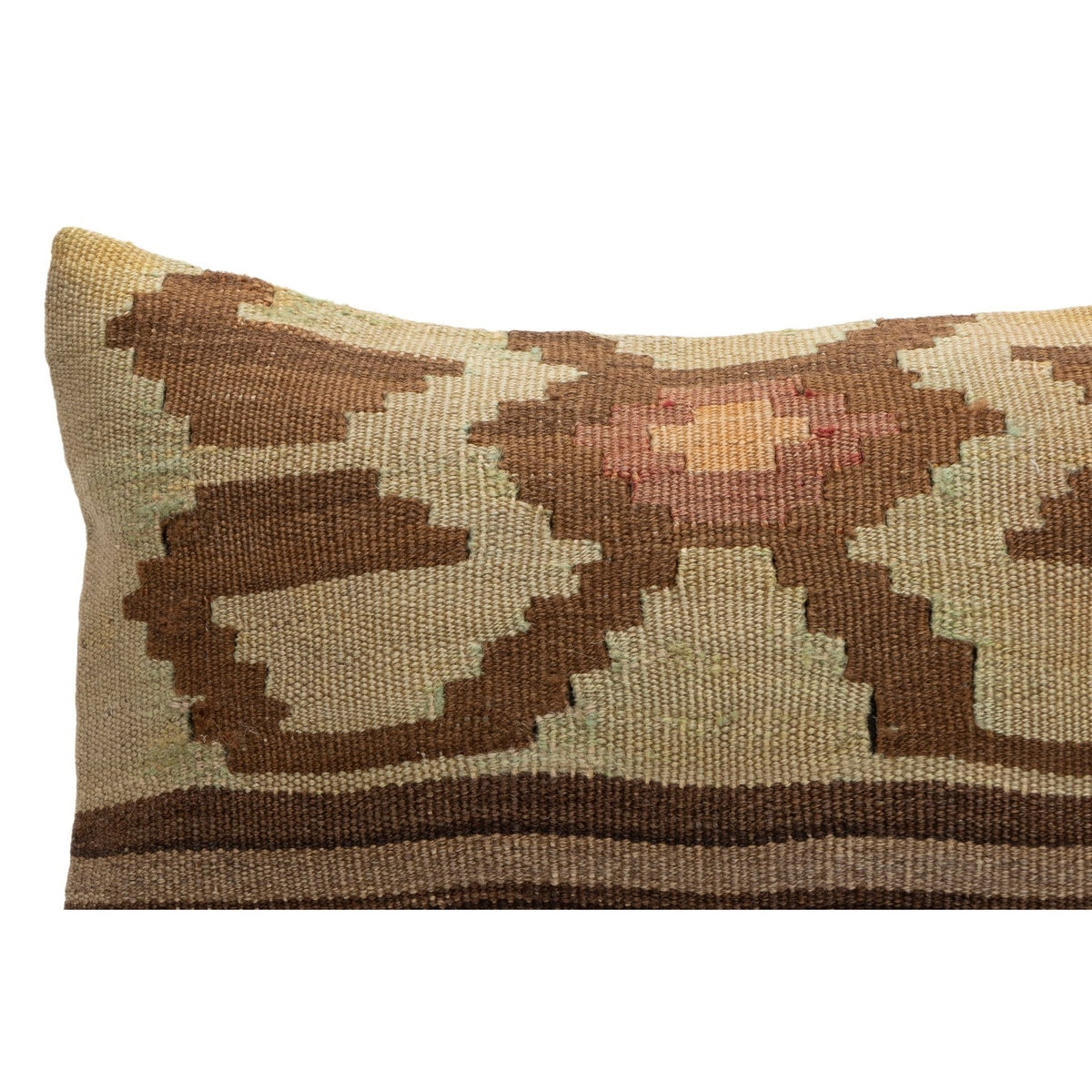 Vintage Neutral Kilim Cushion Cover 12" x 20"