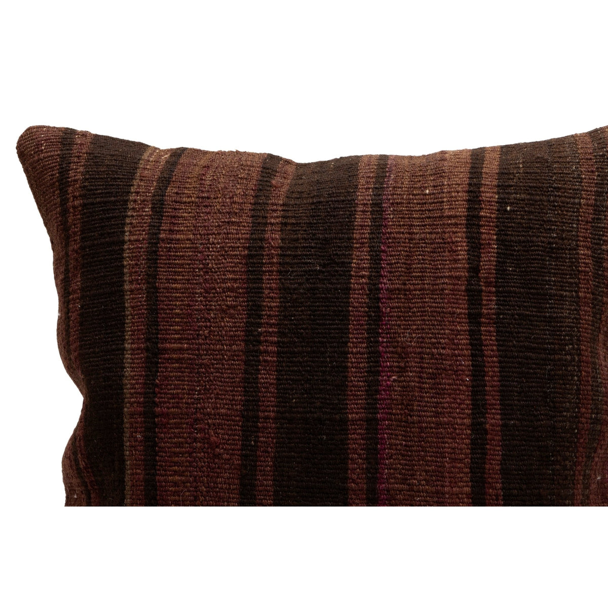 Handwoven Kilim Throw Pillow Cover 16" x 16"