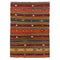 Turkish vintage handmade kilim rug