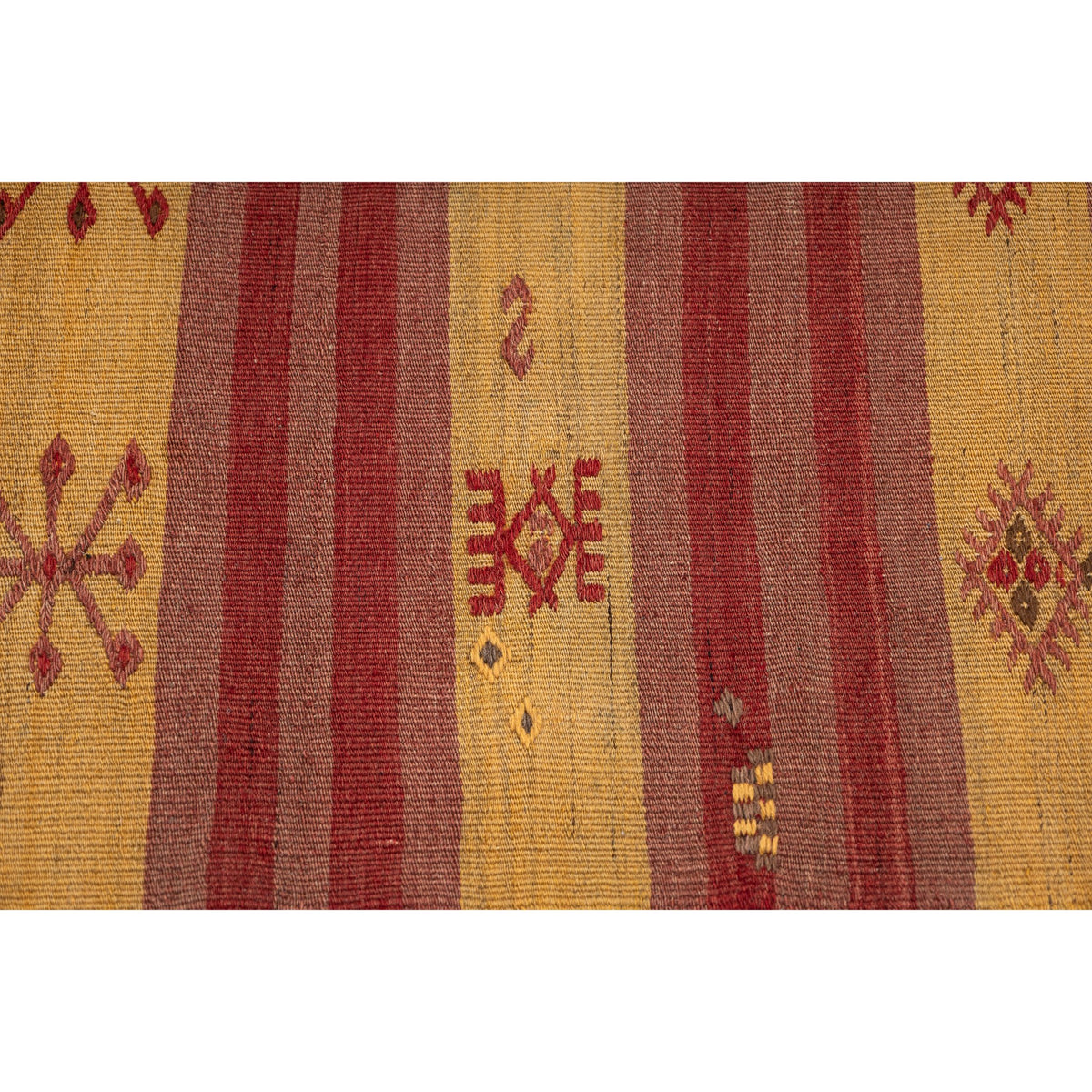 - (2'7'' x 6'8'') Vintage Small Runner Kilim Rug