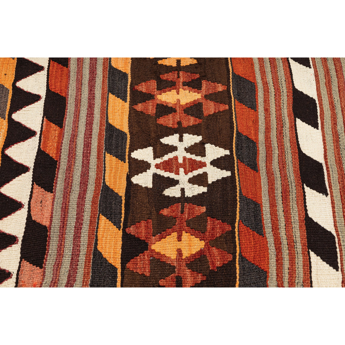 Shahin - (5' x 9'4") Vintage Kilim Rug