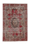 3'10" x 6' Vintage Handwoven Area Rug