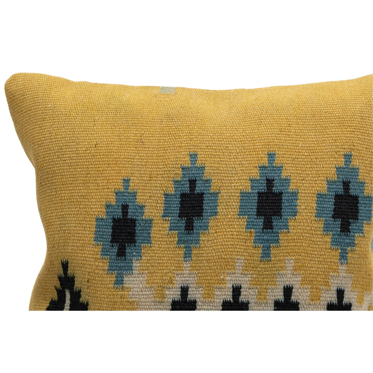 Handmade Kilim Throw Pillow Cover 16" x 16"