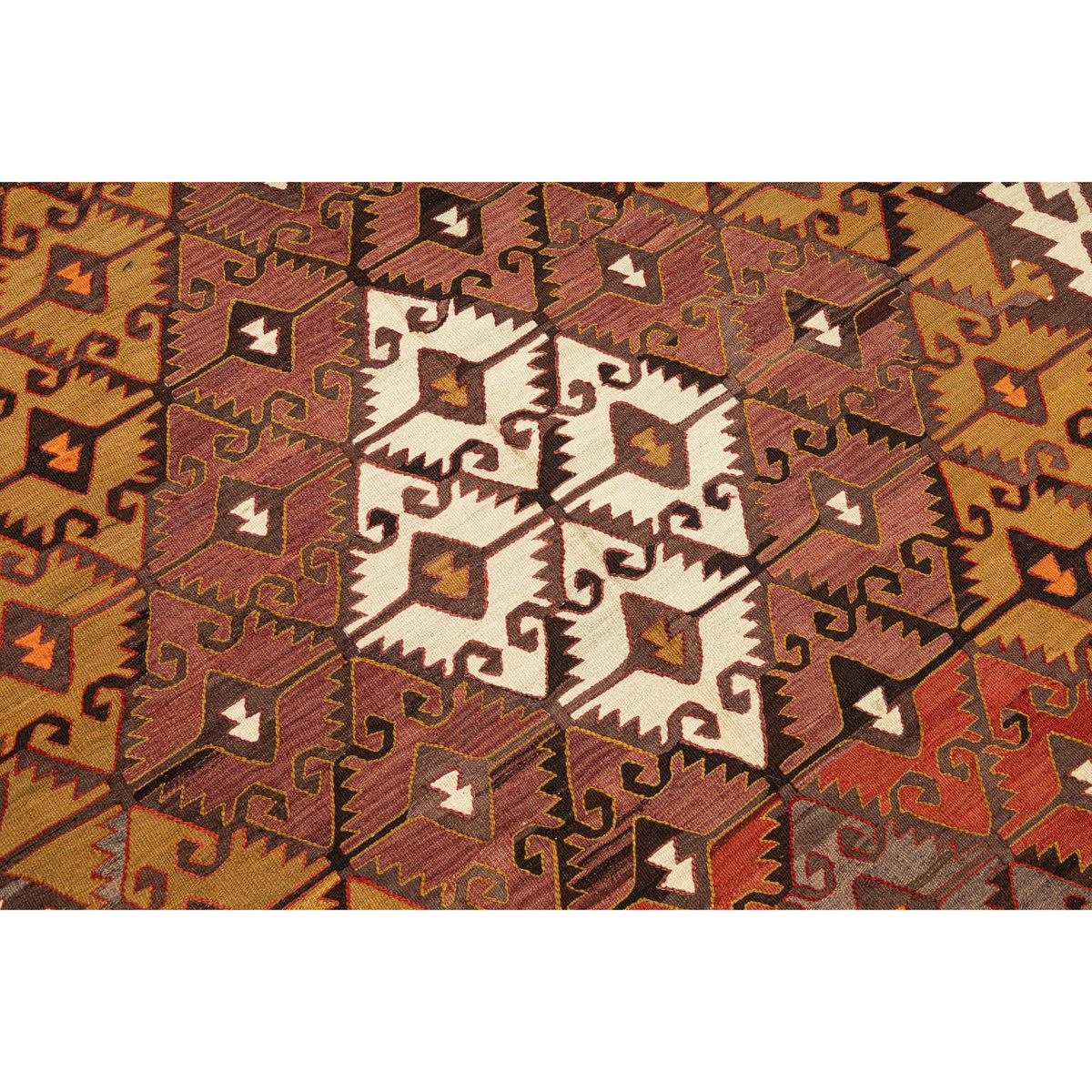 Karonga - (5'2'' x 11'8'') Vintage Turkish Kilim