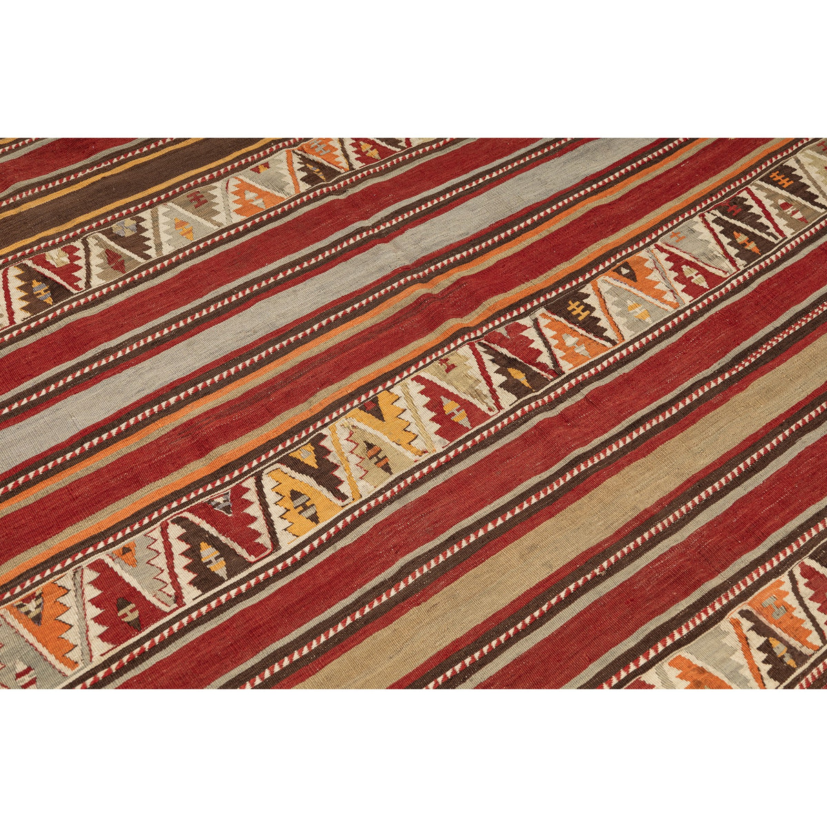 Isale - (6'1'' x 13') Vintage Turkish Kilim