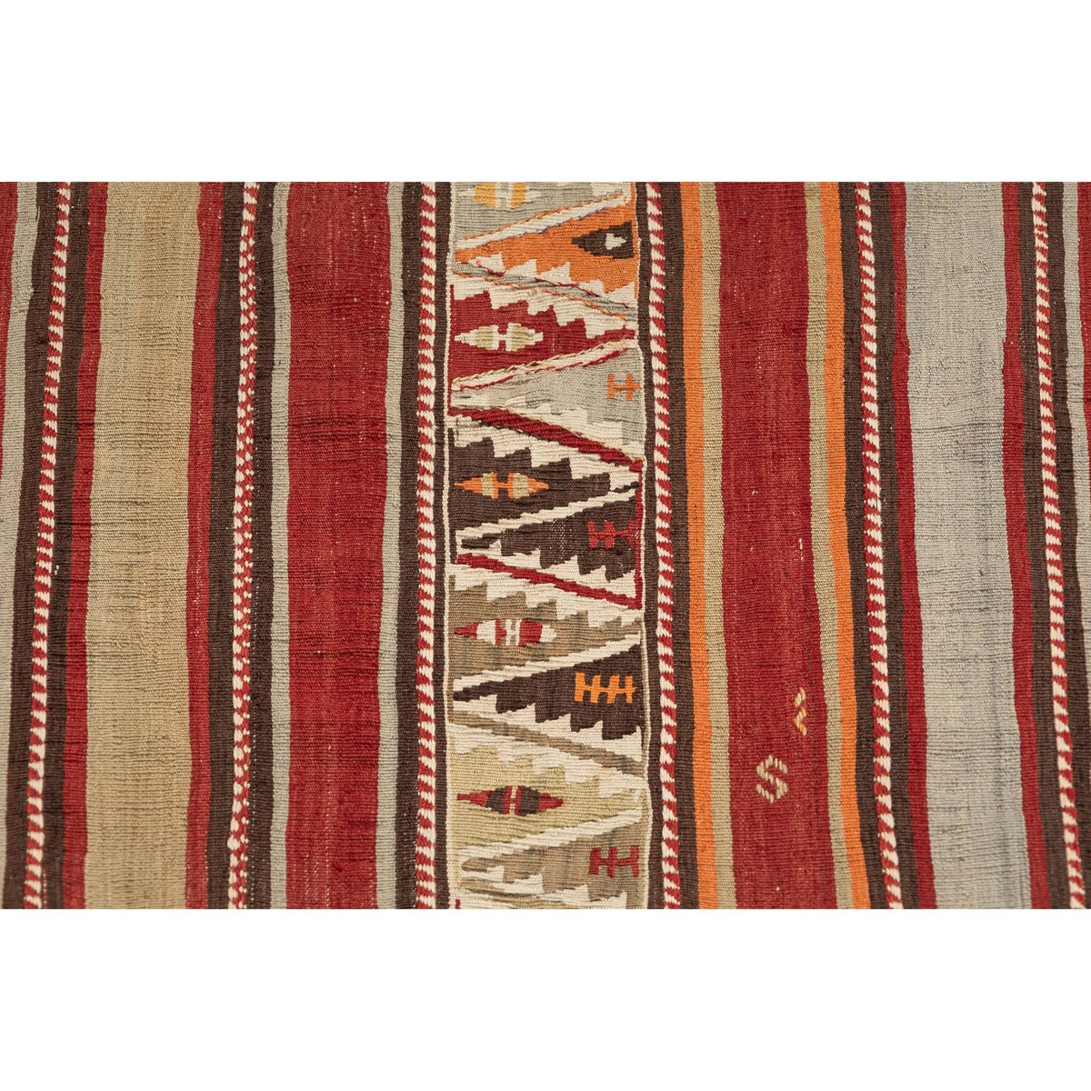 Isale - (6'1'' x 13') Vintage Turkish Kilim