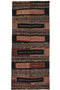 (6'2'' x 14'9'') Handwoven Vintage Kilim Rug