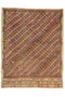 (4'1'' x 5'1'') Wool Flatweave Handwoven Kilim Rugs
