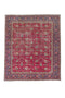 9'10" x 11'7" Handwoven Vintage Turkish Oversize Rug