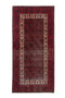 3'1" x 6'3" Small Vintage Turkish Area Rug