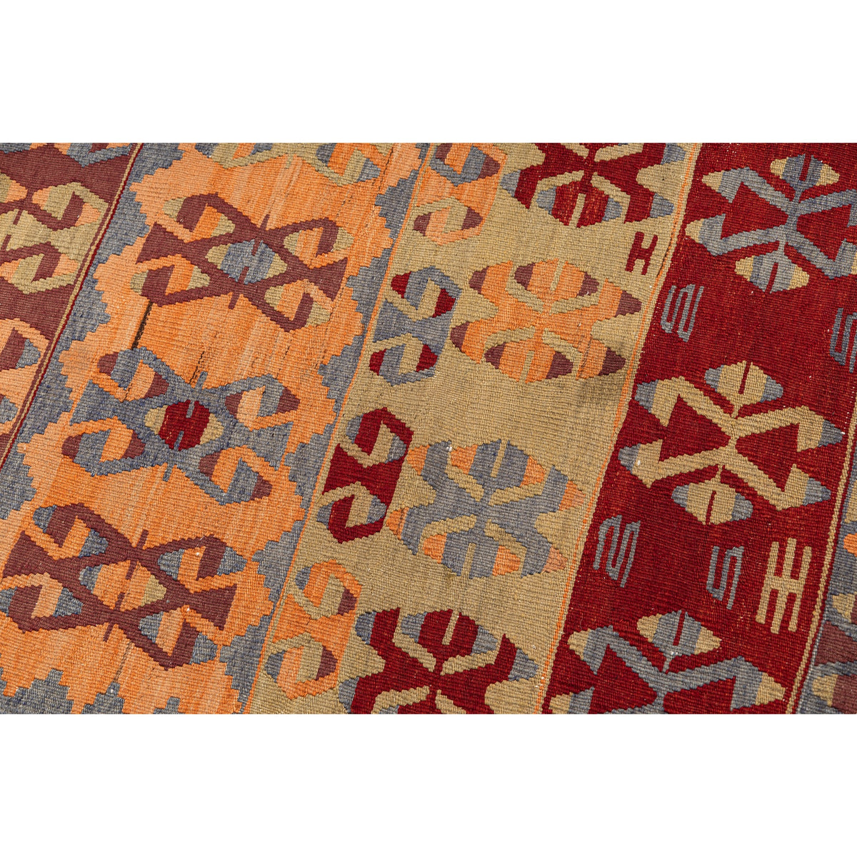 Claren - (2'10'' x 6'2'') Vintage Turkish Kilim