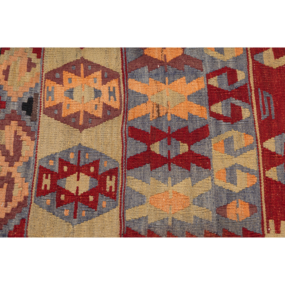 Claren - (2'10'' x 6'2'') Vintage Turkish Kilim