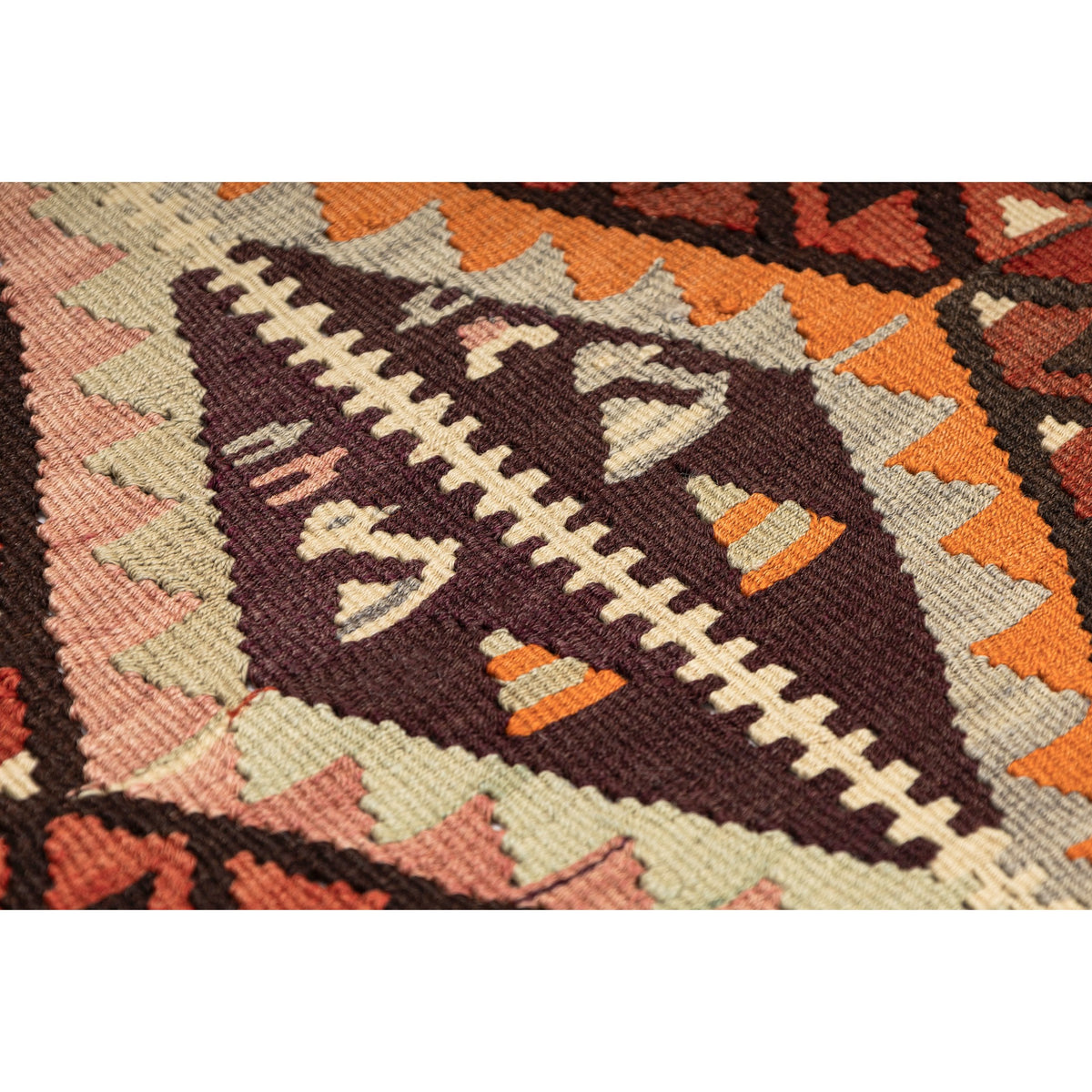 Ermelo - (4'3'' x 13'9'') Vintage Turkish Kilim Runner