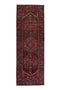 3'6" x 10'5" Vintage Turkish Runner Red Rug
