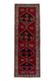 3'9" x 12' Vintage Turkish Red Runner Rug