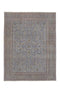 9'8" x 13'2" Beige Blue Neutral Vintage Oversize Rug