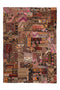 Ciledar - (5'8'' x 7'11'') Vintage Patchwork Turkish Kilim