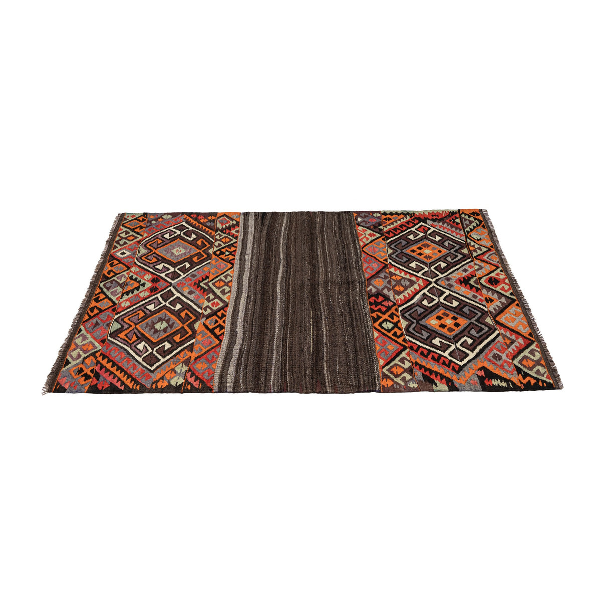 Medaram - (3'4'' x 4'9'') Vintage Turkish Kilim