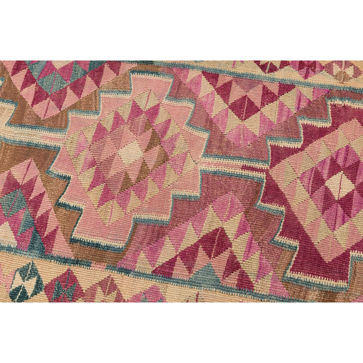 Elant - (2'11'' x 11'6'') Vintage Turkish Kilim Runner