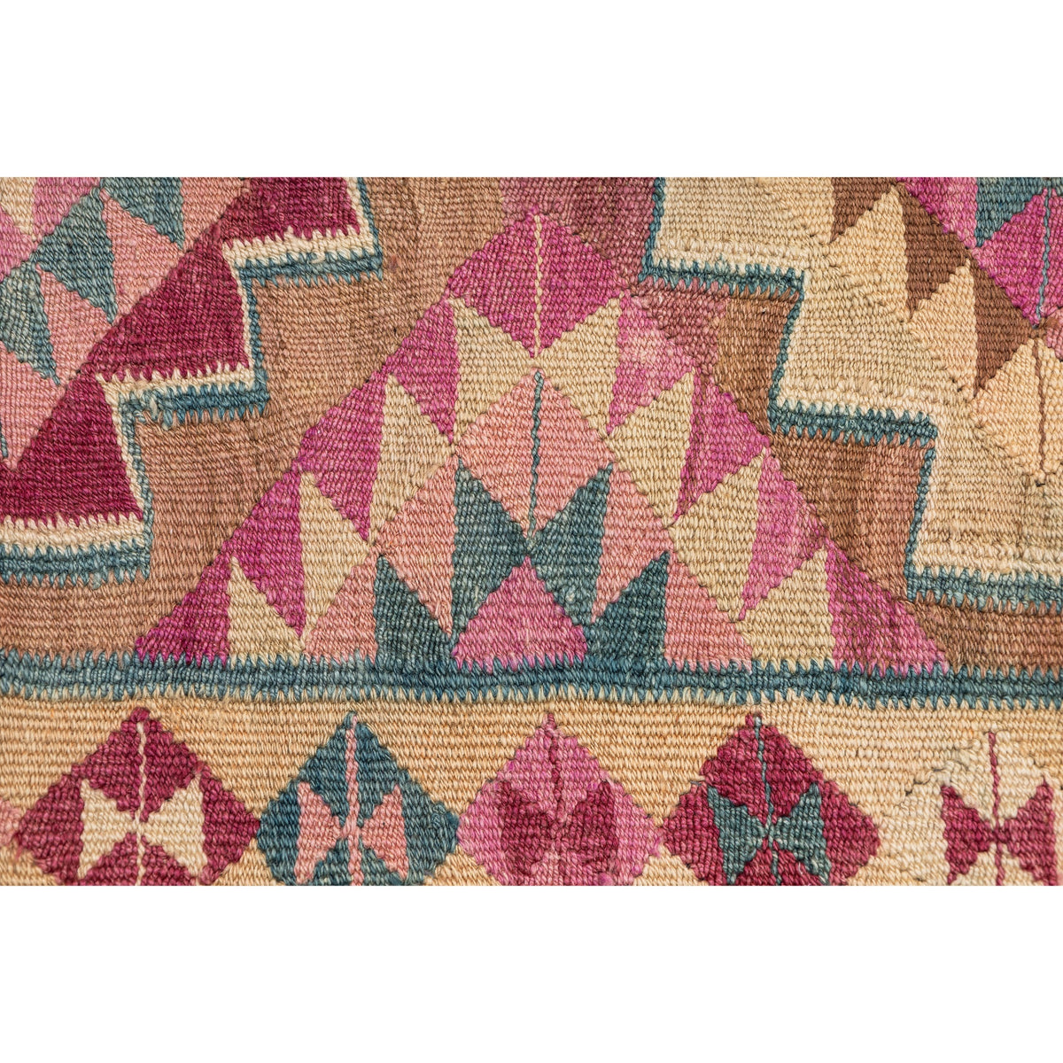 Elant - (2'11'' x 11'6'') Vintage Turkish Kilim Runner