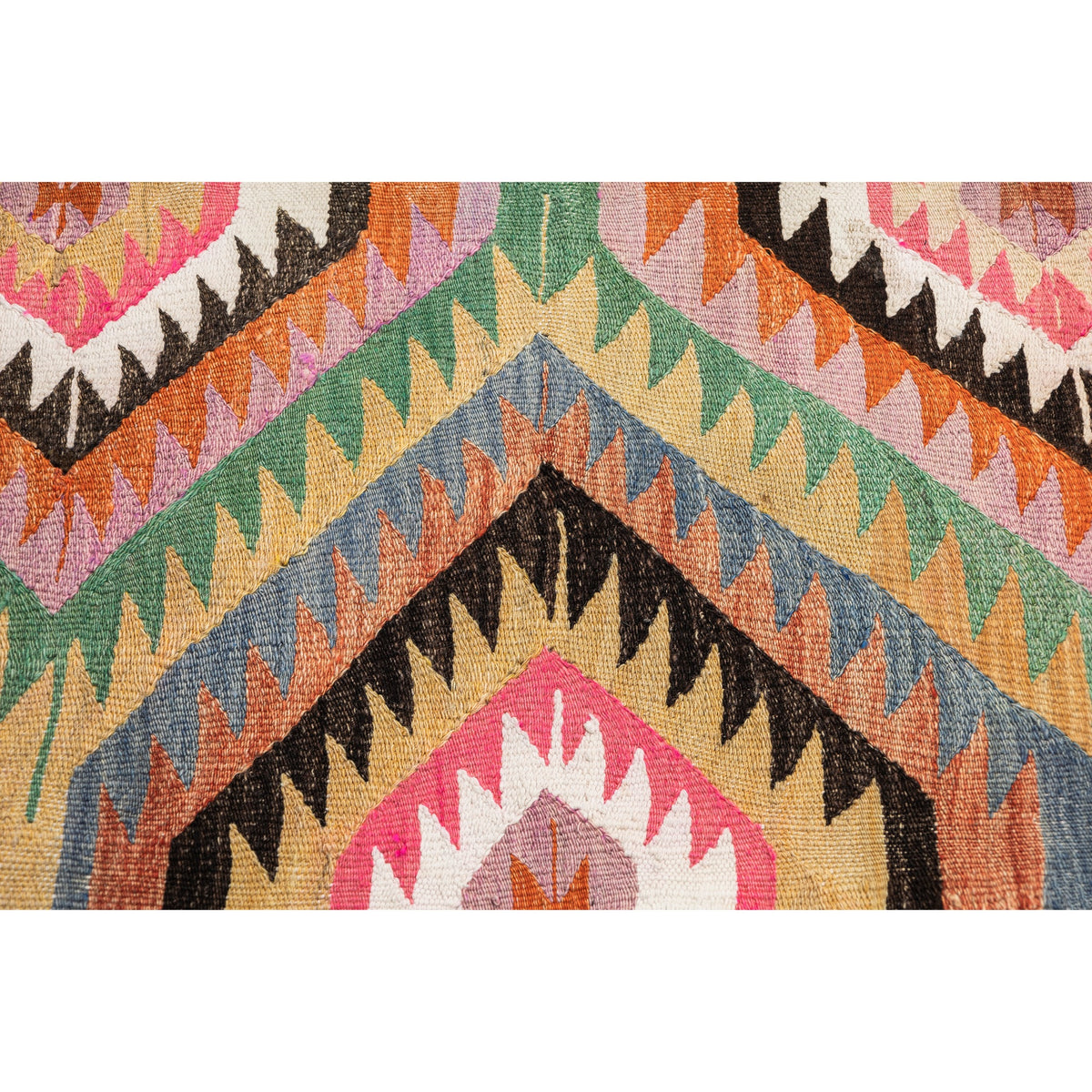 Baharly - (6'1'' x 9'1'') Vintage Turkish Kilim