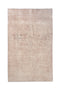 5'11" x 9'10" Neutral Vintage Turkish Large Rug