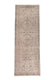 3'3" x 9'7" Neutral Vintage Kitchen Entryway Runner Rug