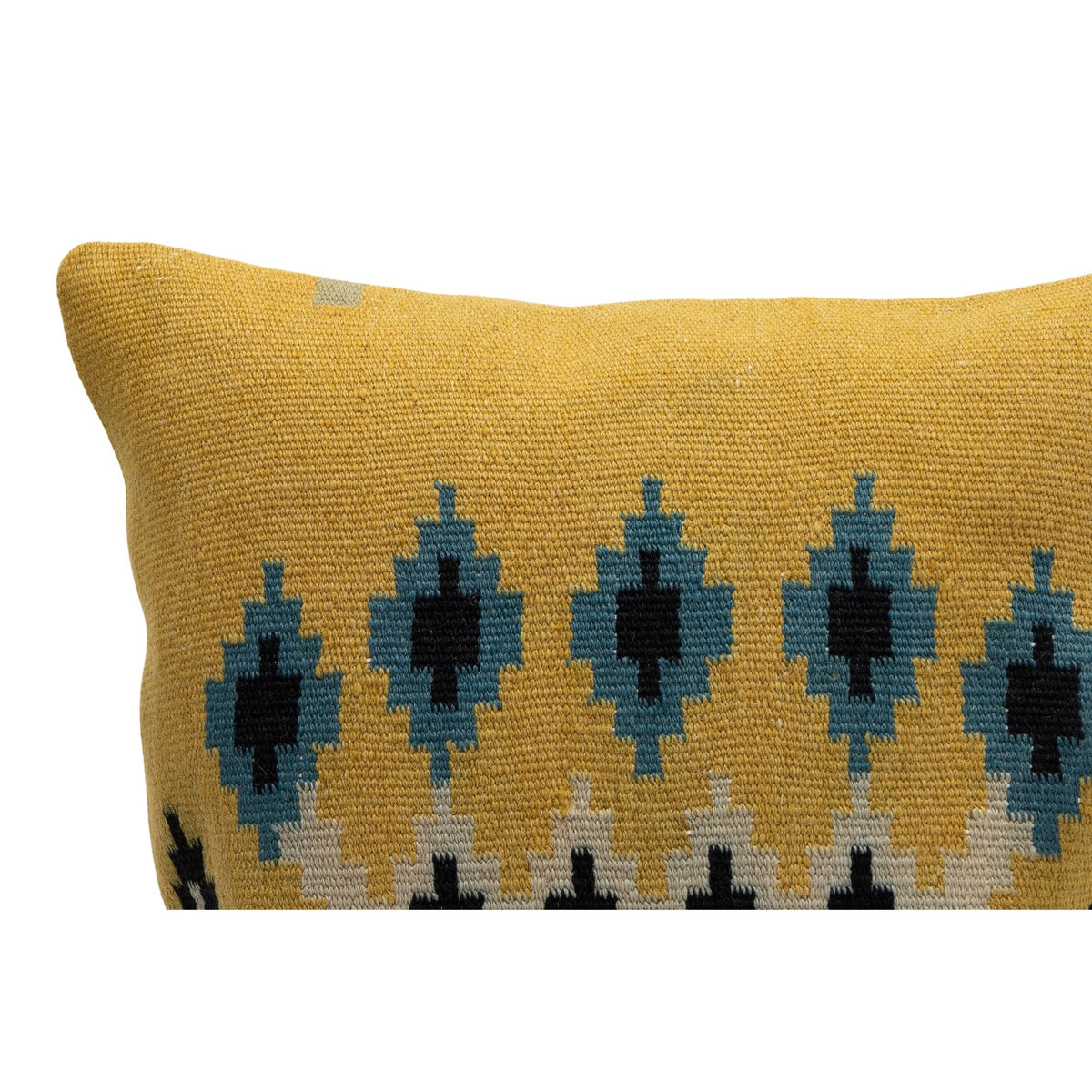 Handwoven Vintage Kilim Pillow Case 16" x 16"