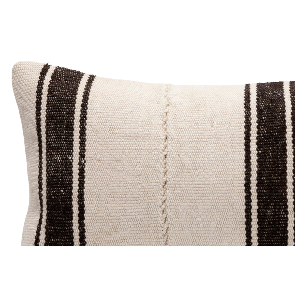 Neutral Kilim Throw Pillow Cover 12" x 20"