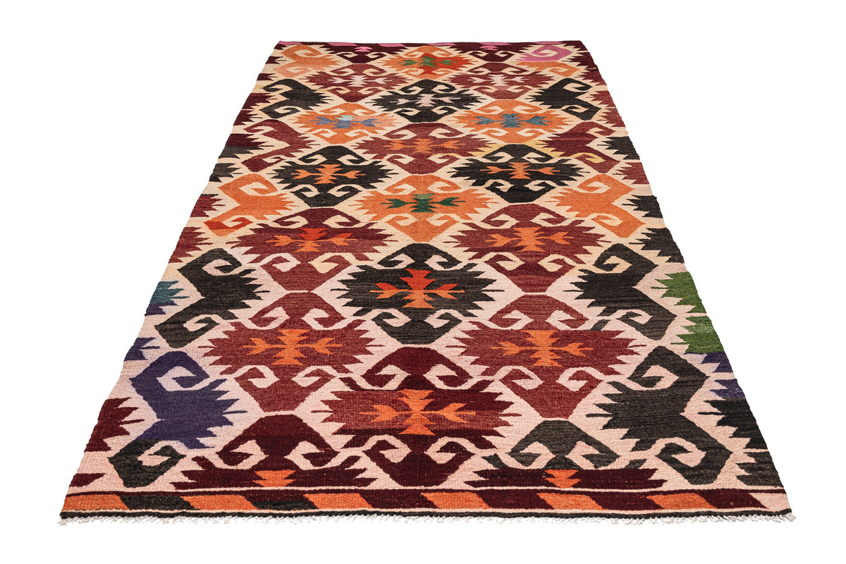 (5' x 9'2'') Authentic Flatweave Handwoven Kilim Rugs