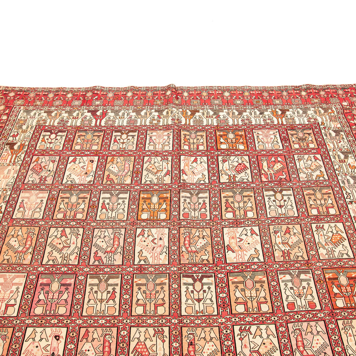 Meru - (6'9'' x 9'7'') Vintage Turkish Kilim