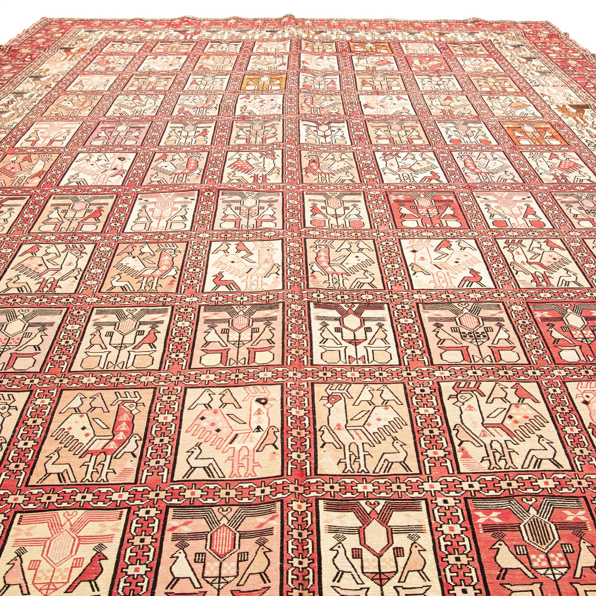 Meru - (6'9'' x 9'7'') Vintage Turkish Kilim