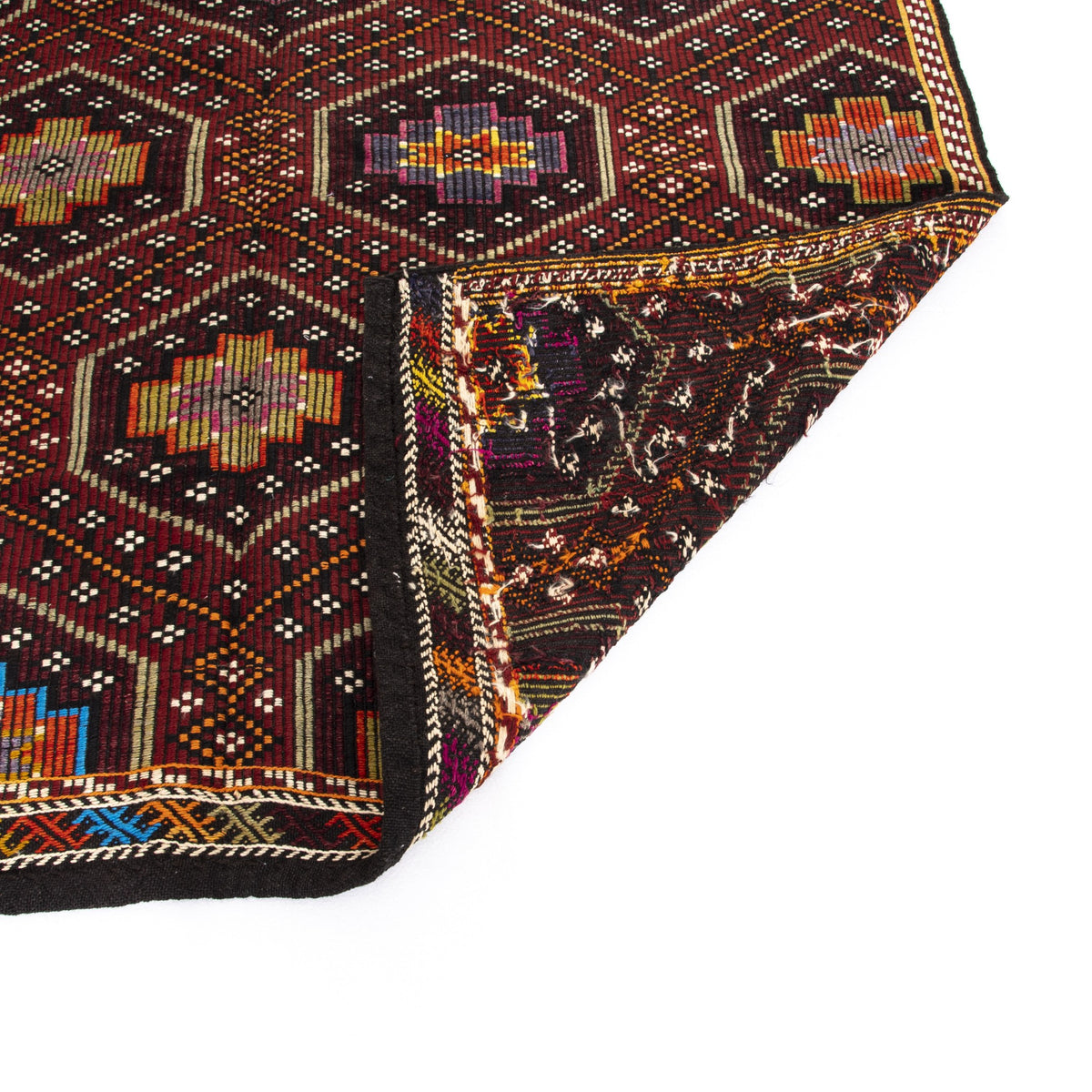 Agbara - (6' x 9'8'') Vintage Turkish Kilim