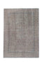 9'5" x 12'8" Neutral Vintage Handmade Oversize Rug