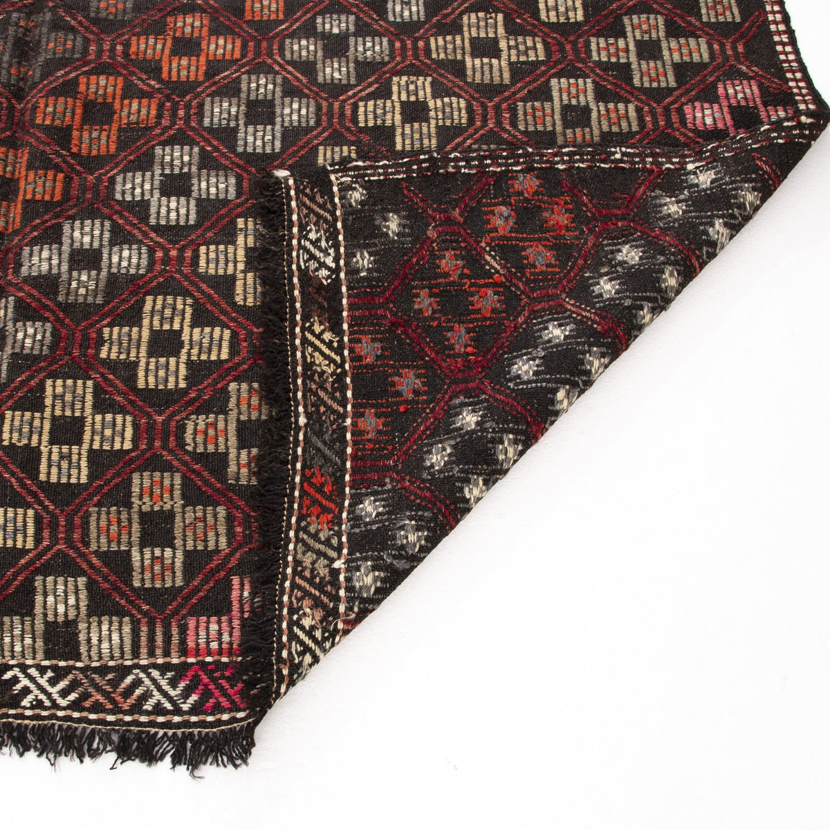 Fodekaria - (6'3'' x 9'11'') Vintage Turkish Kilim