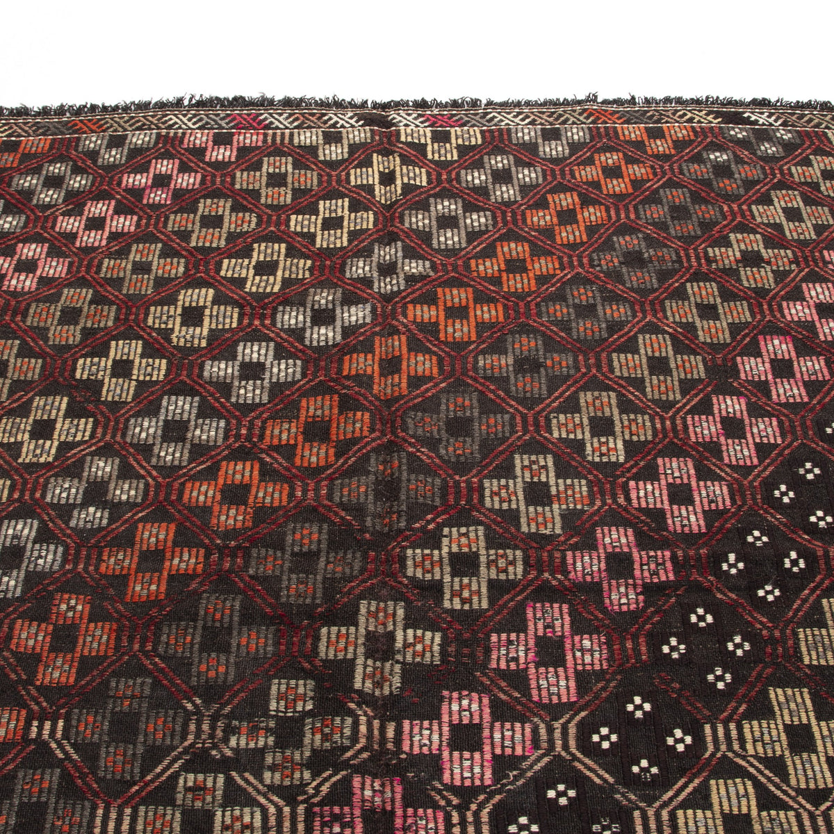 Fodekaria - (6'3'' x 9'11'') Vintage Turkish Kilim