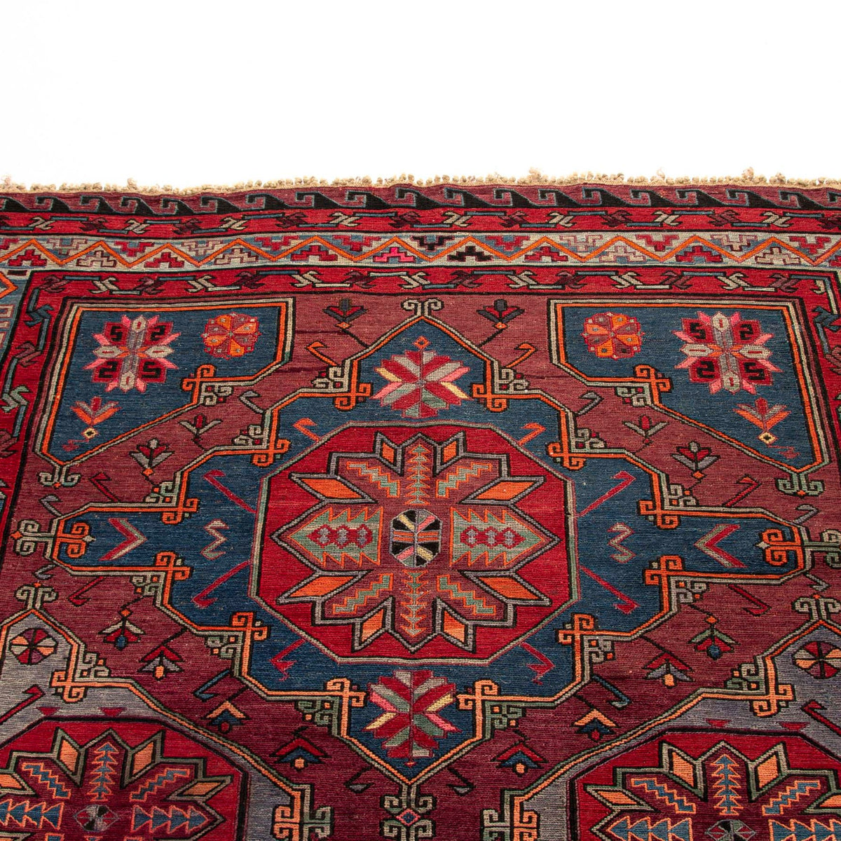 Mendjah - (5'6'' x 9'2'') Vintage Turkish Kilim