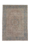 9'5" x 13'4" Handmade Vintage Neutral Oversize Rug