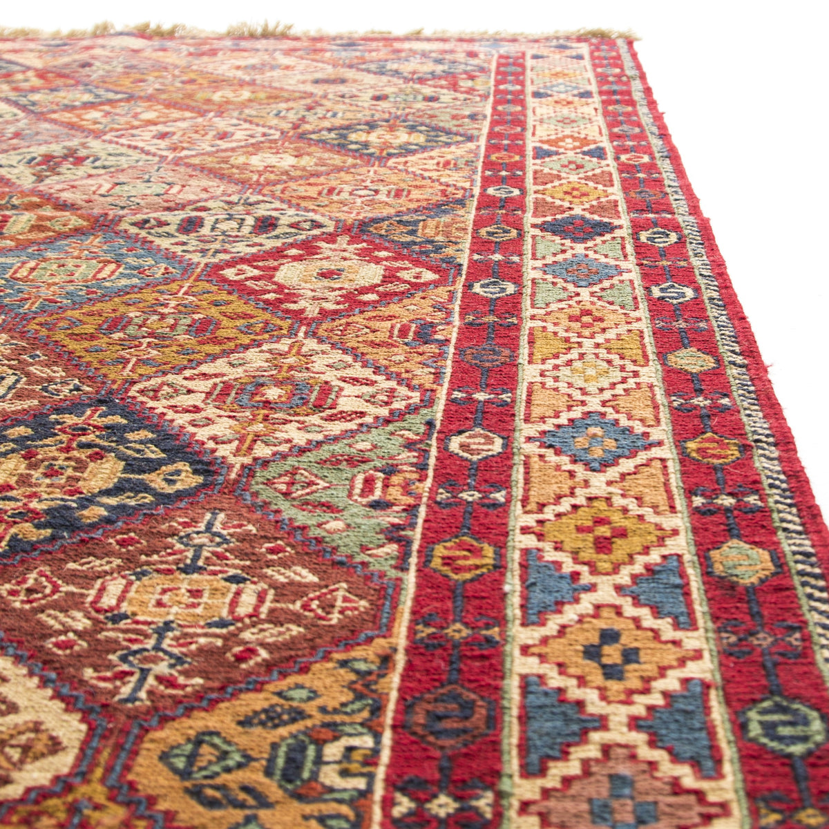 Marrila - (4'3'' x 6'3'') Vintage Turkish Kilim