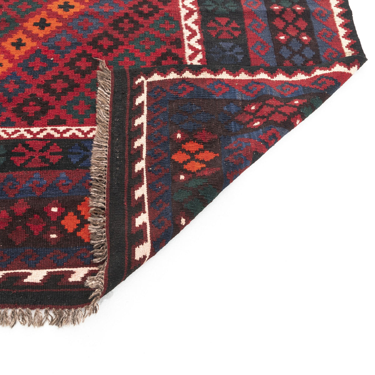 Kenyasi - (6'11'' x 9'9'') Vintage Turkish Kilim