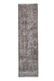 1'8" x 6'7" Vintage Turkish Neutral Runner Rug
