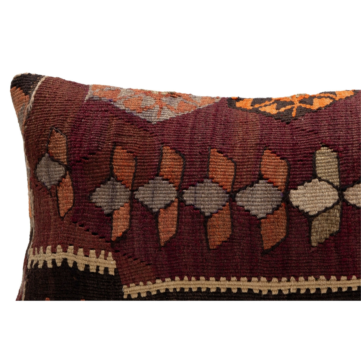 Decorative Oriental Kilim Pillow Cover 12" x 20"