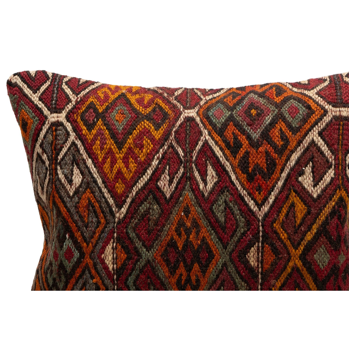 Oriental Kilim Throw Pillow Case 16" x 16"