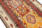 (4'1'' x 12'7'') Authentic Flatweave Vintage Kilim Runner Rug